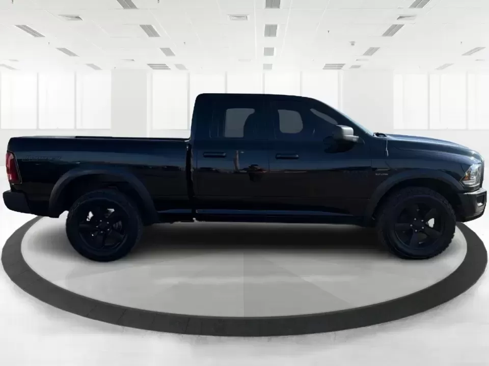 2019 Ram 1500 Warlock Quad Cab 4x4 6'4 Box (1C6RR7GT7KS) with an 5.7L V8 OHV 16V engine, 8A transmission, located at 1951 S Dayton Lakeview Rd., New Carlisle, OH, 45344, (937) 908-9800, 39.890999, -84.050255 - **Unleash Your Adventures with the 2019 Ram 1500 Warlock Quad Cab 4x4!**<br /> <br /> Are you in search of the perfect truck to elevate your weekend adventures or tackle your weekday commutes? Look no further! The 2019 Ram 1500 Warlock Quad Cab 4x4 is designed to handle anything from family outings - Photo#1