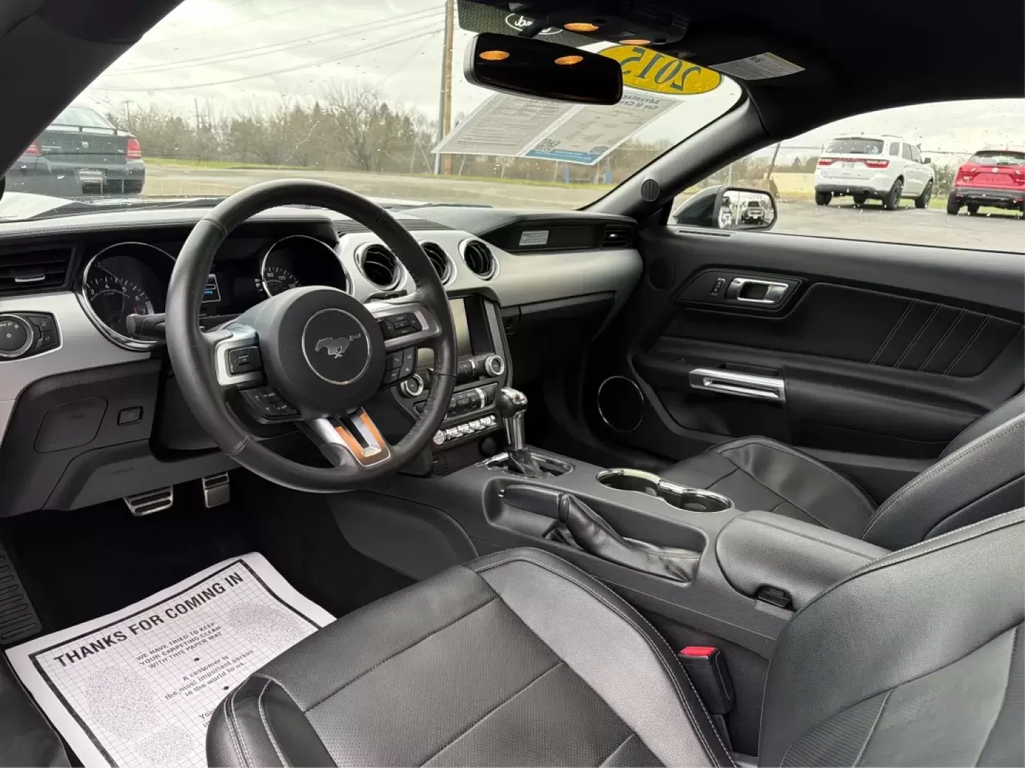 2015 Ford Mustang EcoBoost (1FA6P8TH2F5) with an EcoBoost 2.3L I-4 gasoline direct injection engine, located at 1951 S Dayton Lakeview Rd., New Carlisle, OH, 45344, (937) 908-9800, 39.890999, -84.050255 - **Experience the Thrill of the Open Road with this 2015 Ford Mustang EcoBoost!** <br /> <br /> Are you ready to elevate your driving experience? Whether you're looking for a weekend thrill, a stylish daily driver, or a statement-making vehicle for cruising around New Carlisle, OH, this 2015 Ford Mus - Photo#2