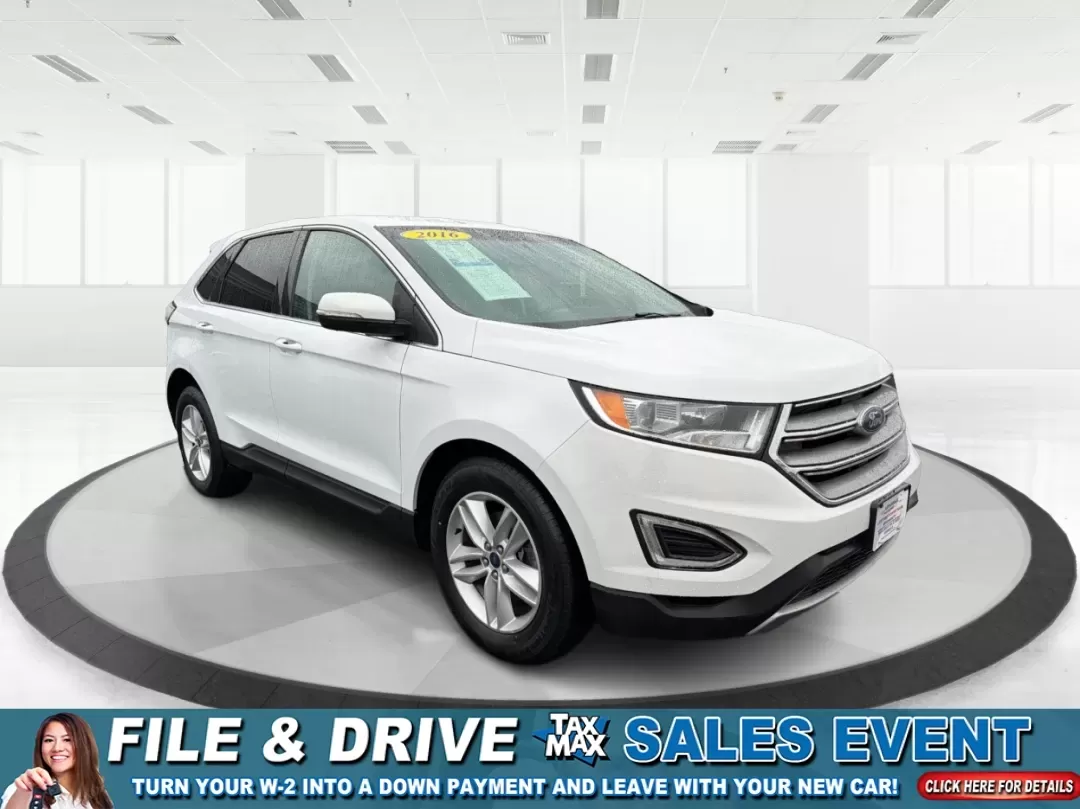 2016 Ford Edge SEL (2FMPK3J98GB) with an 2.0L L4 DOHC 16V engine, 6A transmission, located at 8750 N County Rd 25A, Piqua, OH, 45356, (937) 908-9800, 40.164391, -84.232513 - ### Experience Comfort and Versatility in the 2016 Ford Edge SEL at Advantage Car and Credit - Troy<br /> <br /> Looking for the perfect blend of style, comfort, and functionality? The 2016 Ford Edge SEL, available at Advantage Car and Credit in Troy, OH, is tailored for those who lead an active lif - Photo#0