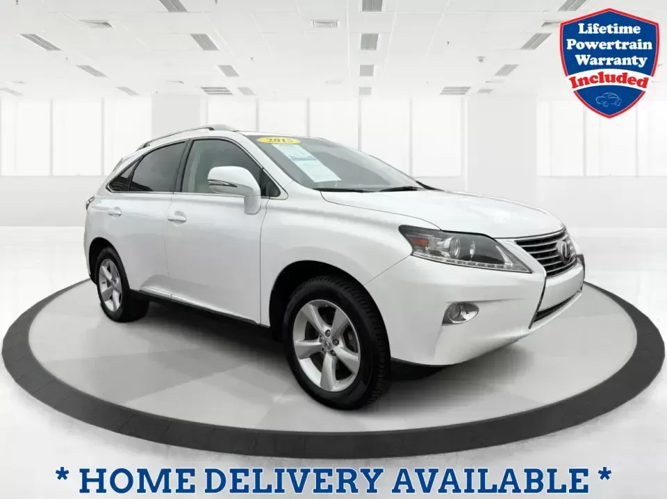 2015 Lexus RX 350 AWD (2T2BK1BA3FC) with an 3.5L V6 DOHC 24V engine, 6-Speed Automatic transmission, located at 8750 N County Rd 25A, Piqua, OH, 45356, (937) 908-9800, 40.164391, -84.232513 - Weekend road trips to Indian Lake, daily commutes down I75, and school-dropoff duty around Piqua all feel more comfortable when you're in a premium SUV that's built for real life. This 2015 Lexus RX 350 F Sport | Crafted Line in Ultra White brings the upscale ride and confident capability many Ohio - Photo#0