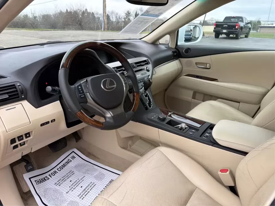 2015 Lexus RX 350 AWD (2T2BK1BA3FC) with an 3.5L V6 DOHC 24V engine, 6-Speed Automatic transmission, located at 8750 N County Rd 25A, Piqua, OH, 45356, (937) 908-9800, 40.164391, -84.232513 - Weekend road trips to Indian Lake, daily commutes down I75, and school-dropoff duty around Piqua all feel more comfortable when you're in a premium SUV that's built for real life. This 2015 Lexus RX 350 F Sport | Crafted Line in Ultra White brings the upscale ride and confident capability many Ohio - Photo#9