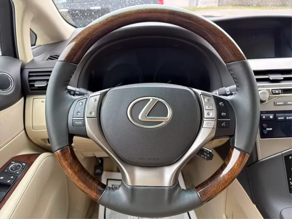2015 Lexus RX 350 AWD (2T2BK1BA3FC) with an 3.5L V6 DOHC 24V engine, 6-Speed Automatic transmission, located at 8750 N County Rd 25A, Piqua, OH, 45356, (937) 908-9800, 40.164391, -84.232513 - Weekend road trips to Indian Lake, daily commutes down I75, and school-dropoff duty around Piqua all feel more comfortable when you're in a premium SUV that's built for real life. This 2015 Lexus RX 350 F Sport | Crafted Line in Ultra White brings the upscale ride and confident capability many Ohio - Photo#16