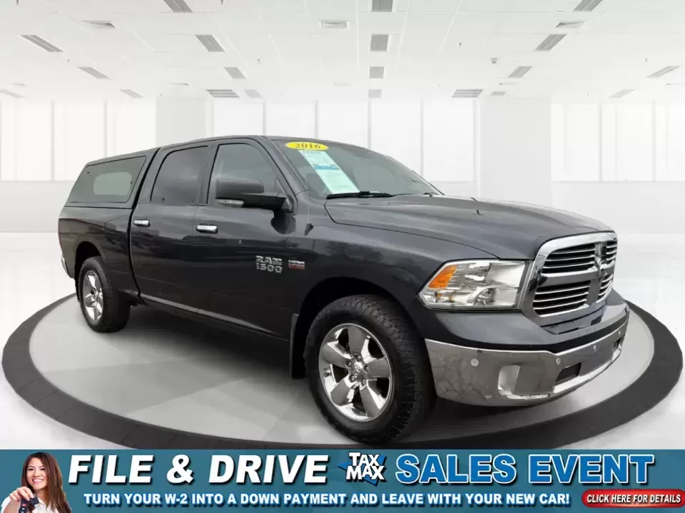 2016 Ram 1500 Big Horn (1C6RR7TTXGS) with an 5.7L V8 OHV 16V engine, 6A transmission, located at 1184 Kauffman Ave, Fairborn, OH, 45324, (937) 908-9800, 39.807072, -84.030914 - **Elevate Your Adventures with the 2016 Ram 1500 Big Horn - Perfect for Any Lifestyle!**<br /> <br /> Are you ready to transform your daily commute or weekend outings? The 2016 Ram 1500 Big Horn is not just a truck; it's a lifestyle enhancer that brings both comfort and capability together seamlessl - Photo#0