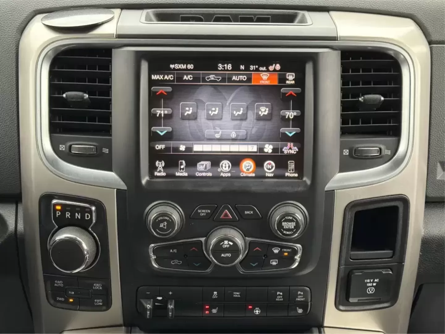 2016 Ram 1500 Big Horn (1C6RR7TTXGS) with an 5.7L V8 OHV 16V engine, 6A transmission, located at 401 Woodman Dr, Riverside, OH, 45431, (937) 908-9800, 39.760899, -84.123421 - **Elevate Your Adventures with the 2016 Ram 1500 Big Horn - Perfect for Any Lifestyle!**<br /> <br /> Are you ready to transform your daily commute or weekend outings? The 2016 Ram 1500 Big Horn is not just a truck; it's a lifestyle enhancer that brings both comfort and capability together seamlessl - Photo#12