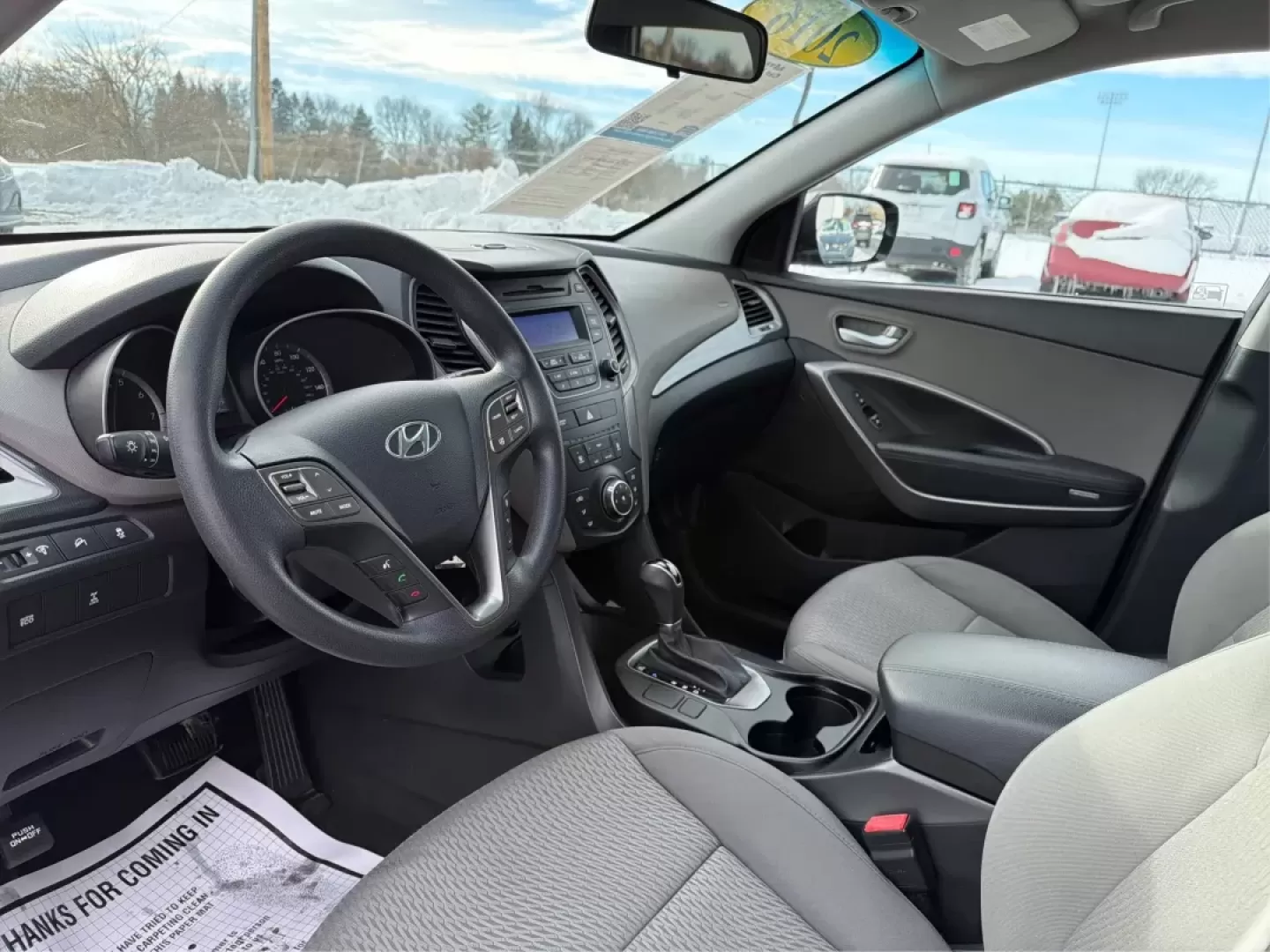 2016 Hyundai Santa Fe 2.4L (5XYZTDLB1GG) with an Theta II 2.4L I-4 gasoline direct injection engine, located at 1099 N County Rd 25A , Troy, OH, 45373, (937) 908-9800, 40.057079, -84.212883 - ### Embrace Your Adventurous Lifestyle with the 2016 Hyundai Santa Fe at Advantage Car and Credit - Troy!<br /> <br /> Are you ready to elevate your weekend escapes or daily commutes? Look no further than this stunning 2016 Hyundai Santa Fe, a versatile SUV designed for those who crave adventure and - Photo#9