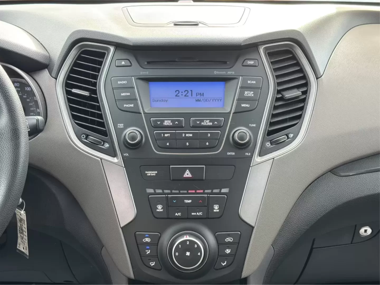 2016 Hyundai Santa Fe 2.4L (5XYZTDLB1GG) with an Theta II 2.4L I-4 gasoline direct injection engine, located at 1099 N County Rd 25A , Troy, OH, 45373, (937) 908-9800, 40.057079, -84.212883 - ### Embrace Your Adventurous Lifestyle with the 2016 Hyundai Santa Fe at Advantage Car and Credit - Troy!<br /> <br /> Are you ready to elevate your weekend escapes or daily commutes? Look no further than this stunning 2016 Hyundai Santa Fe, a versatile SUV designed for those who crave adventure and - Photo#13