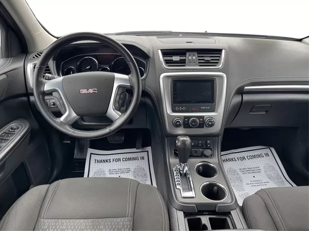 2015 GMC Acadia SLE-2 (1GKKVPKD6FJ) with an 3.6L V-6 gasoline direct injection engine, located at 8750 N County Rd 25A, Piqua, OH, 45356, (937) 908-9800, 40.164391, -84.232513 - Are you ready to elevate your family adventures or conquer your daily commute with unmatched style and comfort? Look no further than this stunning 2015 GMC Acadia SLE-2, available now at Advantage Car and Credit - Piqua. Perfectly designed for growing families, this sport utility vehicle offers a bl - Photo#14