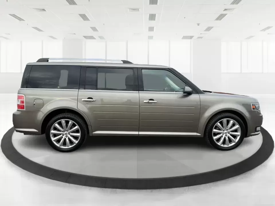 2014 Ford Flex Limited (2FMGK5D89EB) with an 3.5L V-6 DOHC engine, 6-Speed Automatic Overdrive transmission, located at 1184 Kauffman Ave, Fairborn, OH, 45324, (937) 908-9800, 39.807072, -84.030914 - Are you ready to upgrade your lifestyle with a reliable vehicle that accommodates both family adventures and daily commutes? Look no further than this stunning 2014 Ford Flex Limited, available now at Advantage Car and Credit in Moraine, OH. With its spacious interior, versatile cargo capacity, and - Photo#1