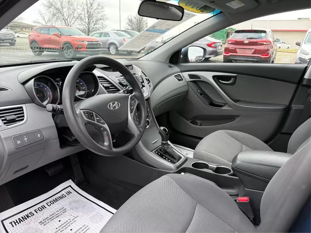 2016 Hyundai Elantra SE (KMHDH4AE9GU) with an Nu 1.8L I-4 DOHC engine, located at 1951 S Dayton Lakeview Rd., New Carlisle, OH, 45344, (937) 908-9800, 39.890999, -84.050255 - 2016 Hyundai Elantra SE - Photo#9