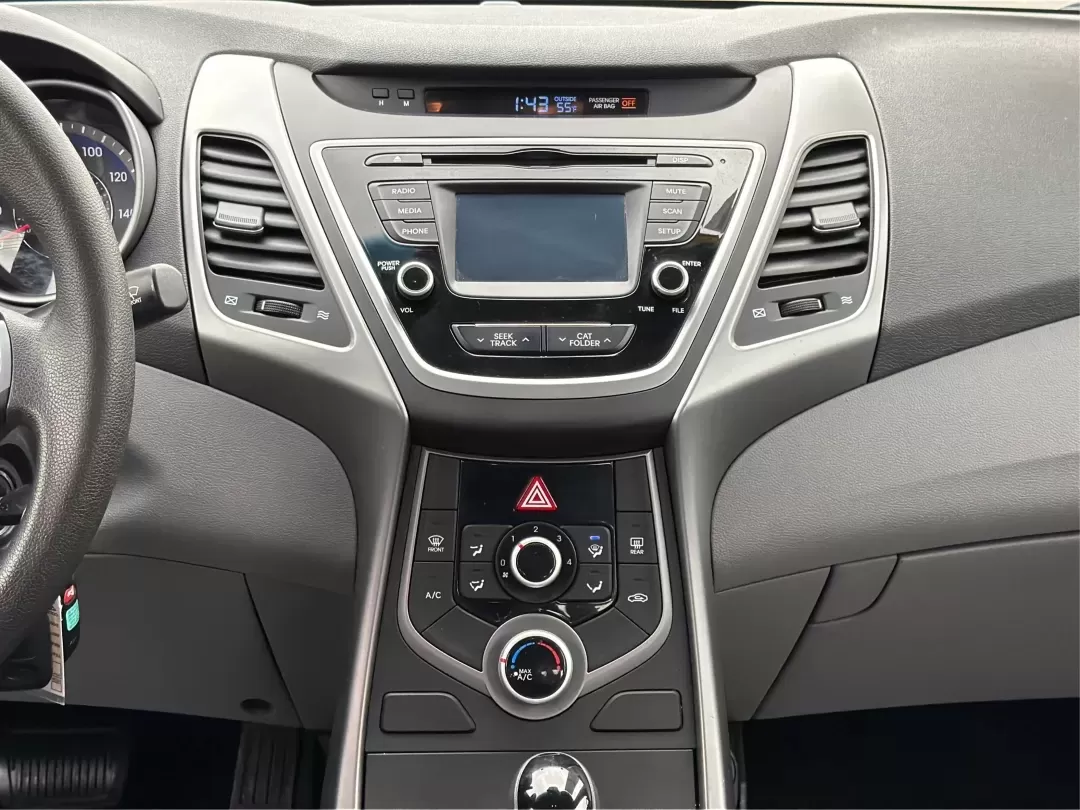 2016 Hyundai Elantra SE (KMHDH4AE9GU) with an Nu 1.8L I-4 DOHC engine, located at 1951 S Dayton Lakeview Rd., New Carlisle, OH, 45344, (937) 908-9800, 39.890999, -84.050255 - 2016 Hyundai Elantra SE - Photo#13