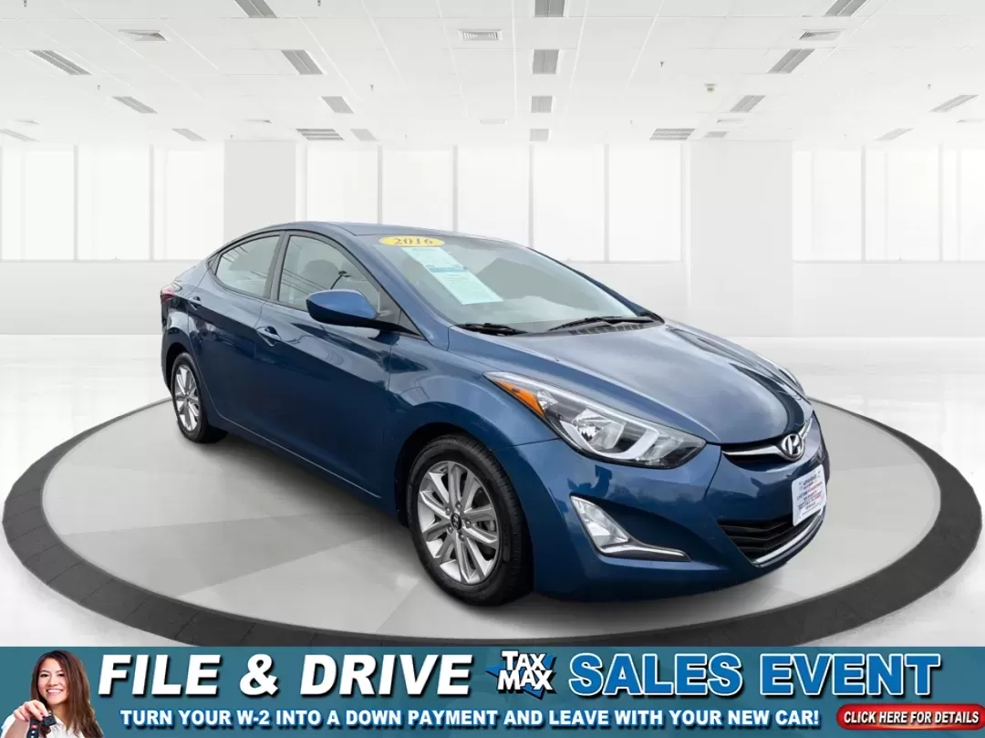 2016 Hyundai Elantra SE (KMHDH4AE9GU) with an Nu 1.8L I-4 DOHC engine, located at 1951 S Dayton Lakeview Rd., New Carlisle, OH, 45344, (937) 908-9800, 39.890999, -84.050255 - 2016 Hyundai Elantra SE - Photo#0