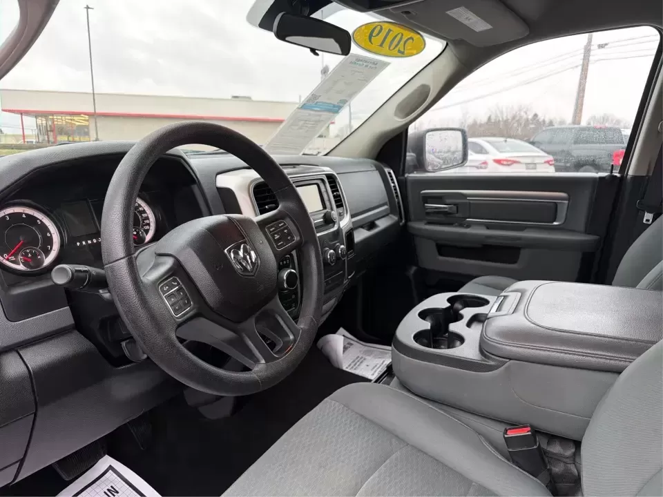 2019 Ram 1500 SLT Crew Cab 4x4 6'4 Box (1C6RR7TT2KS) with an 5.7L V8 OHV 16V engine, 8A transmission, located at 1230 East Main St, Xenia, OH, 45385, (937) 908-9800, 39.688026, -83.910172 - **Unleash Your Adventurous Spirit with the 2019 Ram 1500 SLT Crew Cab 4x4!**<br /> <br /> Are you ready to elevate your lifestyle and take on new adventures? Whether you're hauling equipment for your weekend projects or embarking on a family road trip, the 2019 Ram 1500 SLT Crew Cab 4x4 is designed - Photo#9