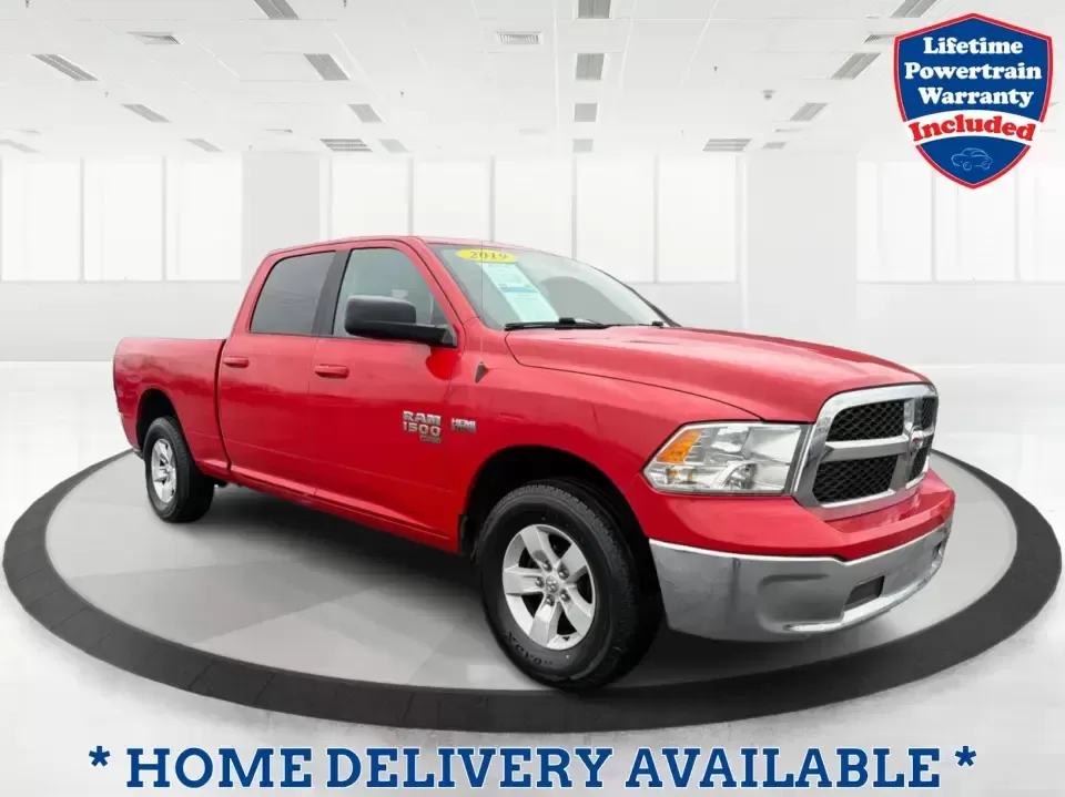 2019 Ram 1500 SLT Crew Cab 4x4 6'4 Box (1C6RR7TT2KS) with an 5.7L V8 OHV 16V engine, 8A transmission, located at 1230 East Main St, Xenia, OH, 45385, (937) 908-9800, 39.688026, -83.910172 - **Unleash Your Adventurous Spirit with the 2019 Ram 1500 SLT Crew Cab 4x4!**<br /> <br /> Are you ready to elevate your lifestyle and take on new adventures? Whether you're hauling equipment for your weekend projects or embarking on a family road trip, the 2019 Ram 1500 SLT Crew Cab 4x4 is designed - Photo#0