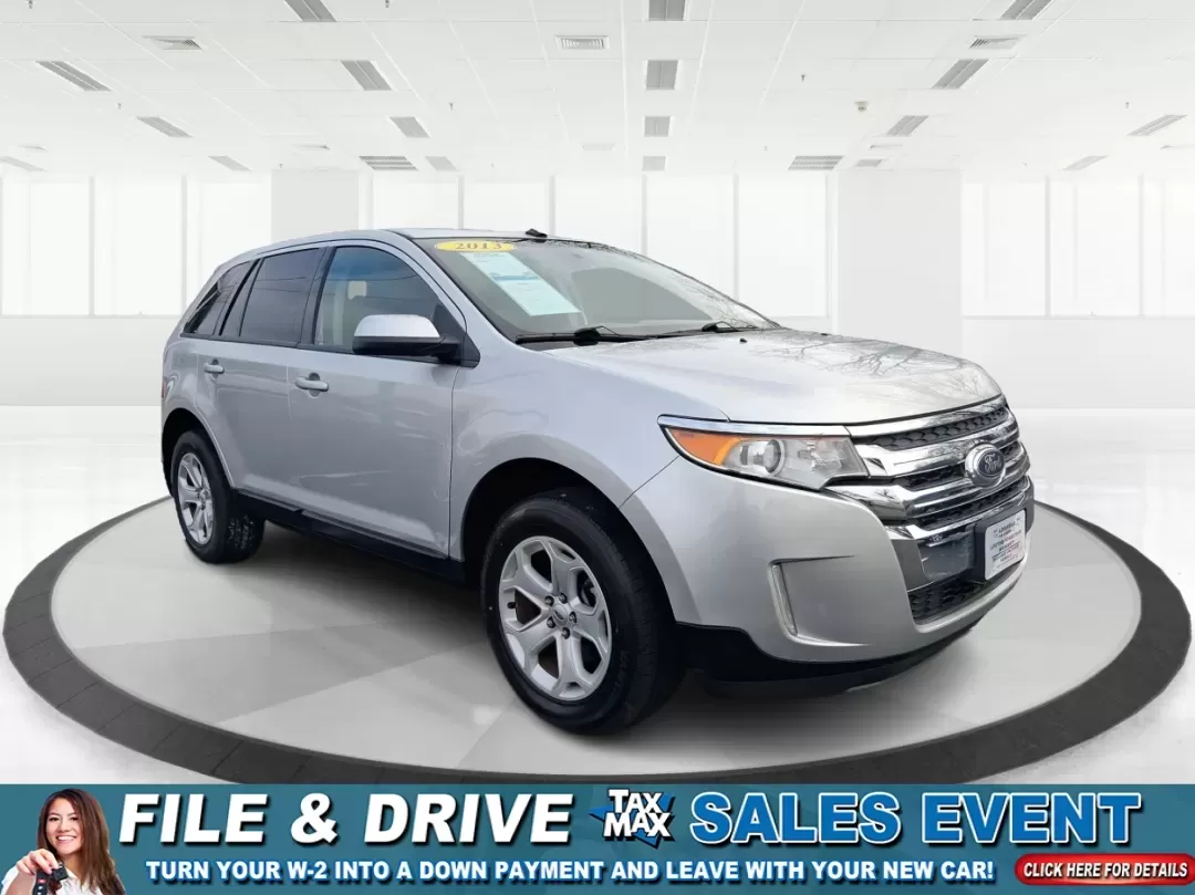 2013 Ford Edge SEL (2FMDK4JC4DB) with an 3.5L V-6 DOHC engine, located at 1099 N County Rd 25A , Troy, OH, 45373, (937) 908-9800, 40.057079, -84.212883 - 2013 Ford Edge SEL - Photo#0