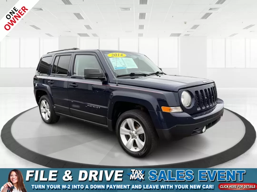 2014 Jeep Patriot Latitude (1C4NJRFB0ED) with an 2.4L I-4 DOHC engine, located at 1099 N County Rd 25A , Troy, OH, 45373, (937) 908-9800, 40.057079, -84.212883 - One Owner - Photo#0