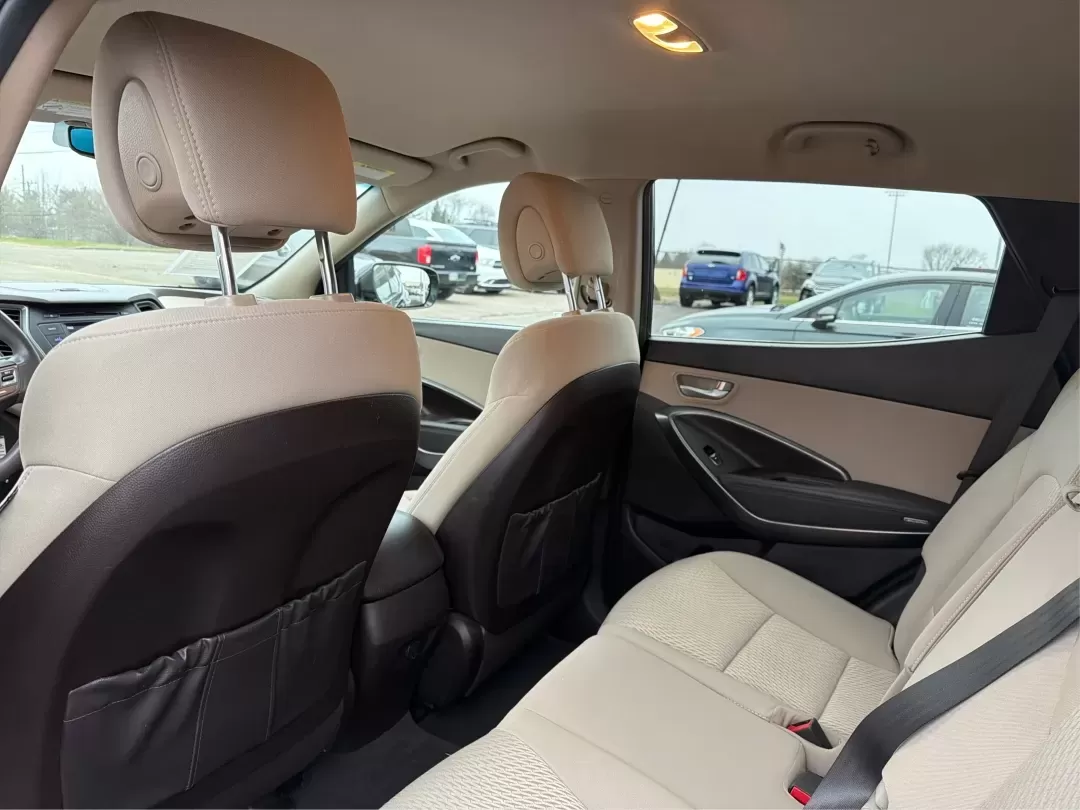 2017 Hyundai Santa Fe 2.4L (5XYZTDLB6HG) with an Theta II 2.4L I-4 gasoline direct injection engine, located at 1099 N County Rd 25A , Troy, OH, 45373, (937) 908-9800, 40.057079, -84.212883 - 2017 Hyundai Santa Fe 2.4L - Photo#10