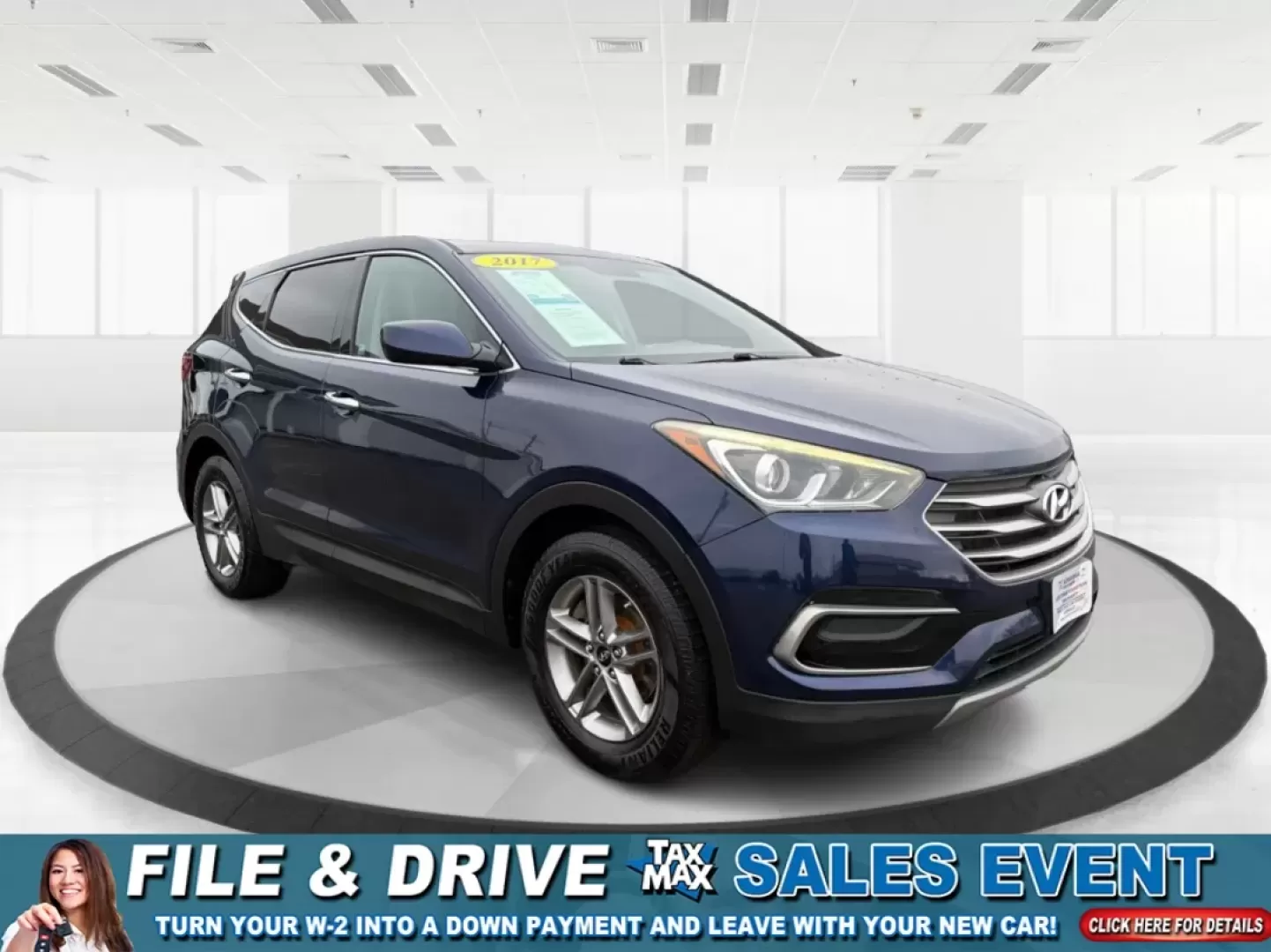 2017 Hyundai Santa Fe 2.4L (5XYZTDLB6HG) with an Theta II 2.4L I-4 gasoline direct injection engine, 6A transmission, located at 1099 N County Rd 25A , Troy, OH, 45373, (937) 908-9800, 40.057079, -84.212883 - **Experience Adventure and Comfort with the 2017 Hyundai Santa Fe at Advantage Car and Credit - Troy!**<br /> <br /> Are you searching for the perfect vehicle that accommodates your active lifestyle? Look no further! The 2017 Hyundai Santa Fe is the ideal SUV for families on the go, weekend adventur - Photo#0