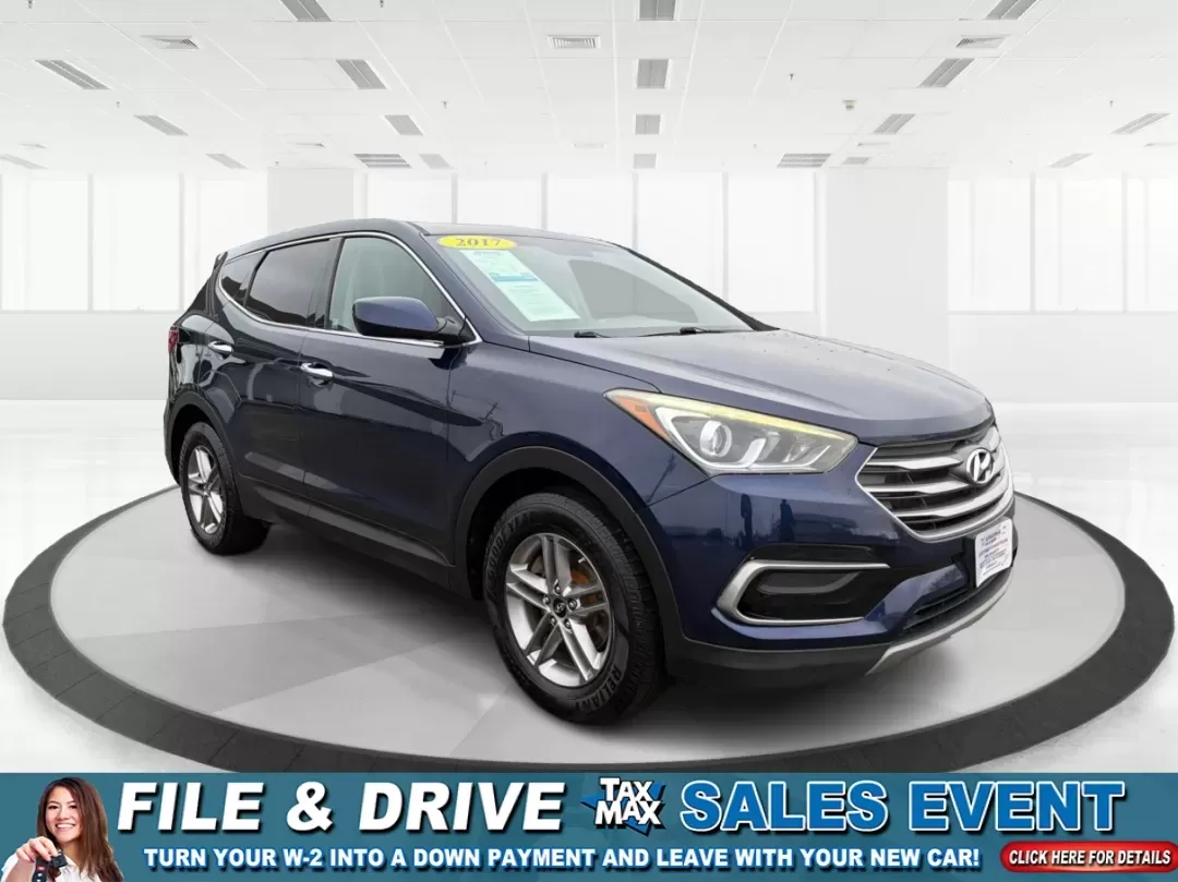 2017 Hyundai Santa Fe 2.4L (5XYZTDLB6HG) with an Theta II 2.4L I-4 gasoline direct injection engine, located at 1099 N County Rd 25A , Troy, OH, 45373, (937) 908-9800, 40.057079, -84.212883 - 2017 Hyundai Santa Fe 2.4L - Photo#0