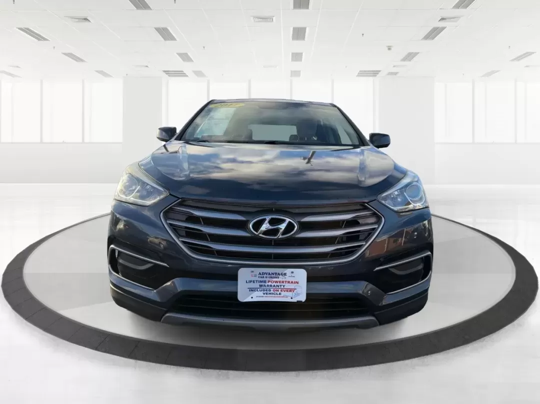 2017 Hyundai Santa Fe 2.4L (5NMZT3LBXHH) with an Theta II 2.4L I-4 gasoline direct injection engine, located at 880 E. National Road, Vandalia, OH, 45377, (937) 908-9800, 39.891918, -84.183594 - 2017 Hyundai Santa Fe 2.4L - Photo#7