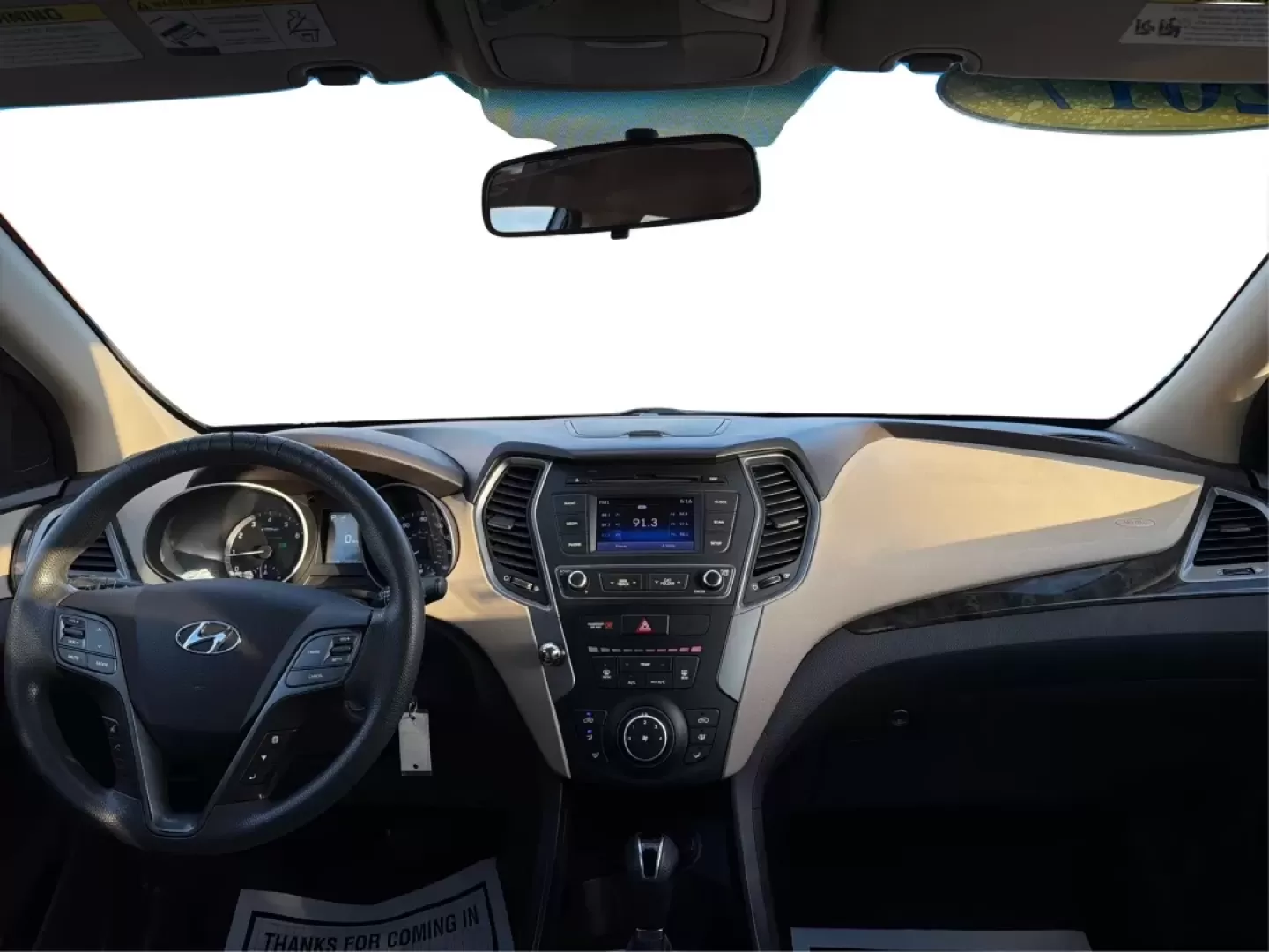 2017 Hyundai Santa Fe 2.4L (5NMZT3LBXHH) with an Theta II 2.4L I-4 gasoline direct injection engine, located at 880 E. National Road, Vandalia, OH, 45377, (937) 908-9800, 39.891918, -84.183594 - Discover your next adventure with the 2017 Hyundai Santa Fe, now available at Advantage Car and Credit in Vandalia, OH! This versatile SUV is perfect for families, commuters, and weekend adventurers alike. With seating for up to five and ample cargo space, it's ideal for everything from soccer pract - Photo#19