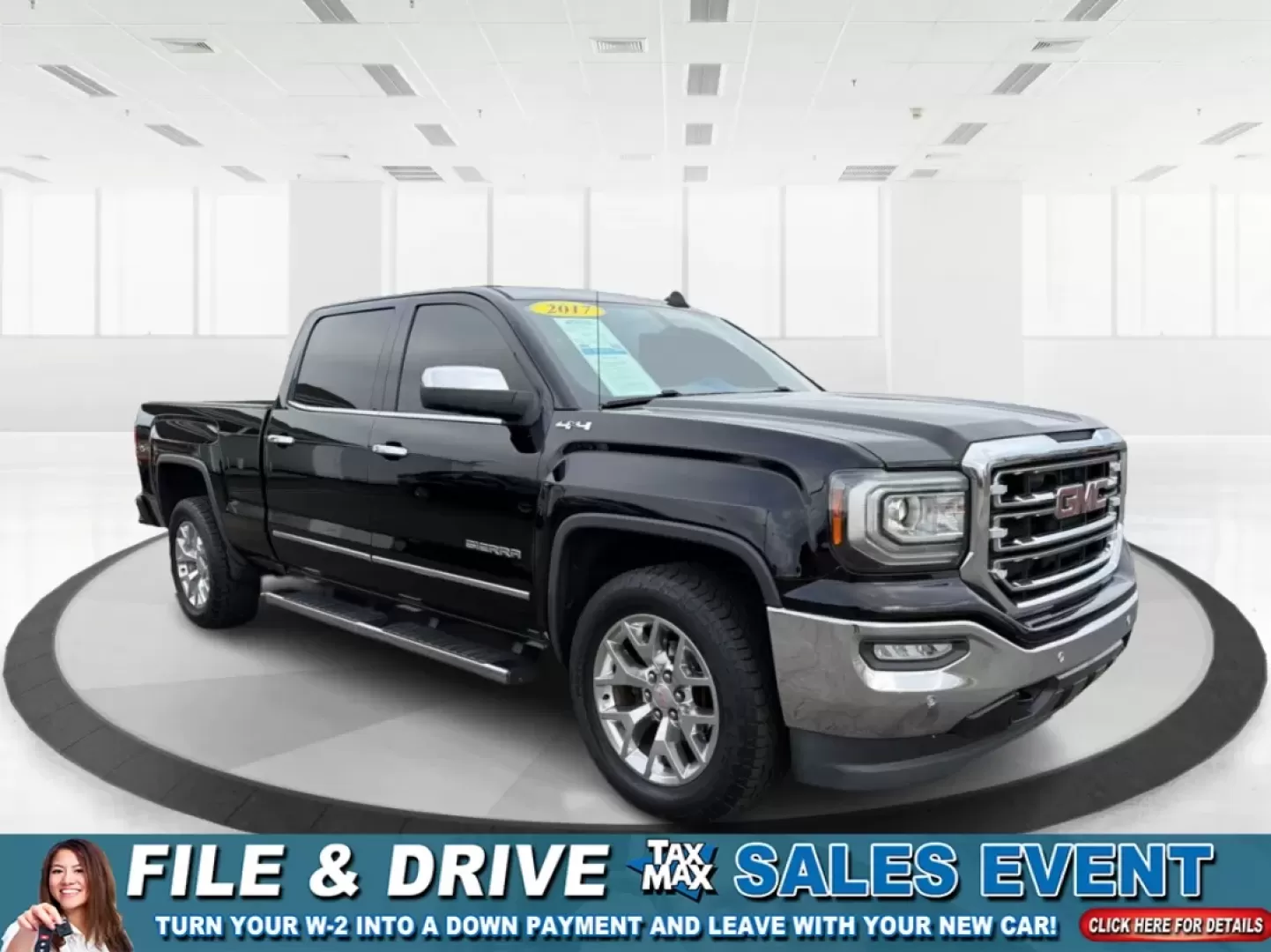2017 GMC Sierra 1500 SLT (3GTU2NEC8HG) with an EcoTec3 6.2L V-8 gasoline direct injection engine, located at 880 E. National Road, Vandalia, OH, 45377, (937) 908-9800, 39.891918, -84.183594 - **Discover the Perfect Blend of Power and Comfort with the 2017 GMC Sierra 1500 SLT**<br /> <br /> Are you searching for a versatile vehicle that can handle everything from family road trips to weekend adventures? Look no further than the 2017 GMC Sierra 1500 SLT, now available at Advantage Car and - Photo#0