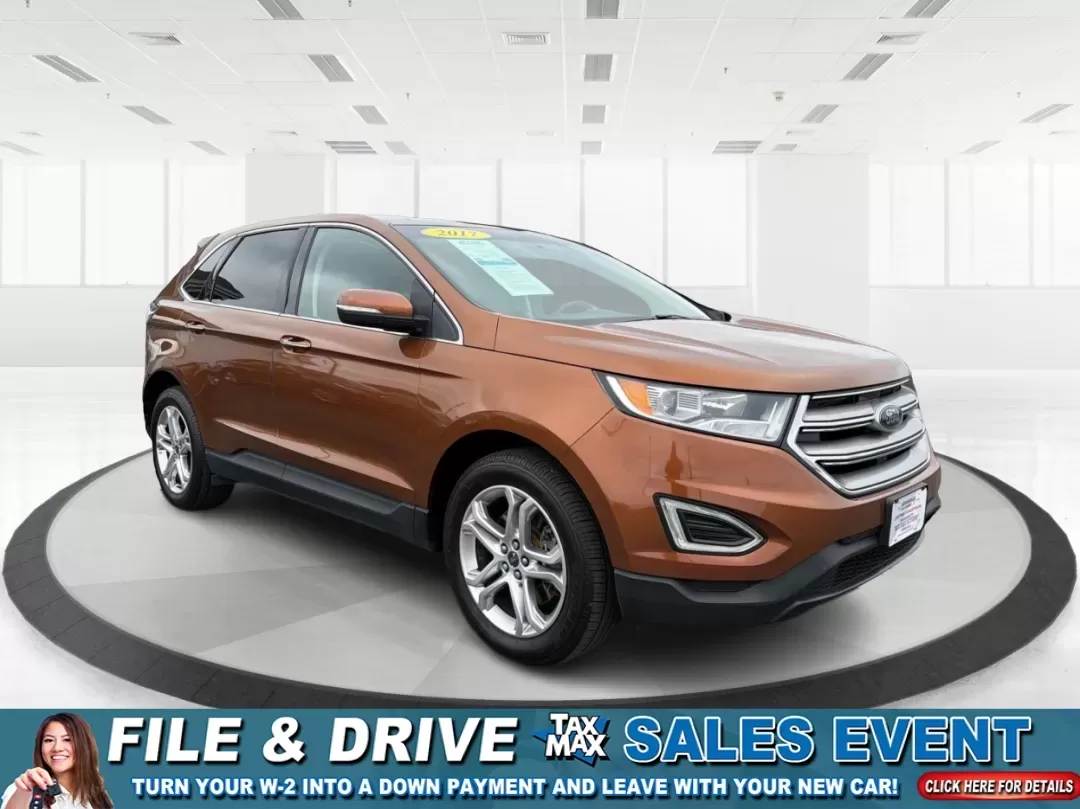 2017 Ford Edge Titanium (2FMPK4K93HB) with an Other engine, located at 880 E. National Road, Vandalia, OH, 45377, (937) 908-9800, 39.891918, -84.183594 - 2017 Ford Edge Titanium - Photo#0