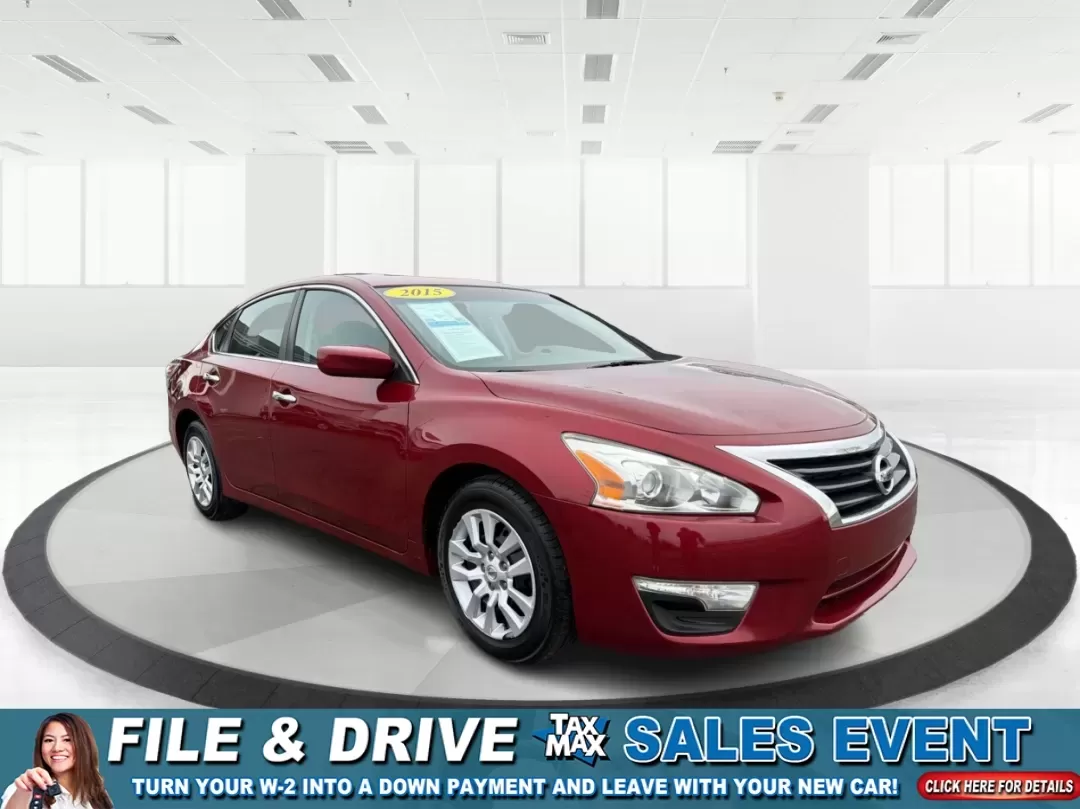 2015 Nissan Altima 2.5 S (1N4AL3AP2FC) with an 2.5L I-4 DOHC engine, located at 1230 East Main St, Xenia, OH, 45385, (937) 908-9800, 39.688026, -83.910172 - 2015 Nissan Altima 2.5 S - Photo#0