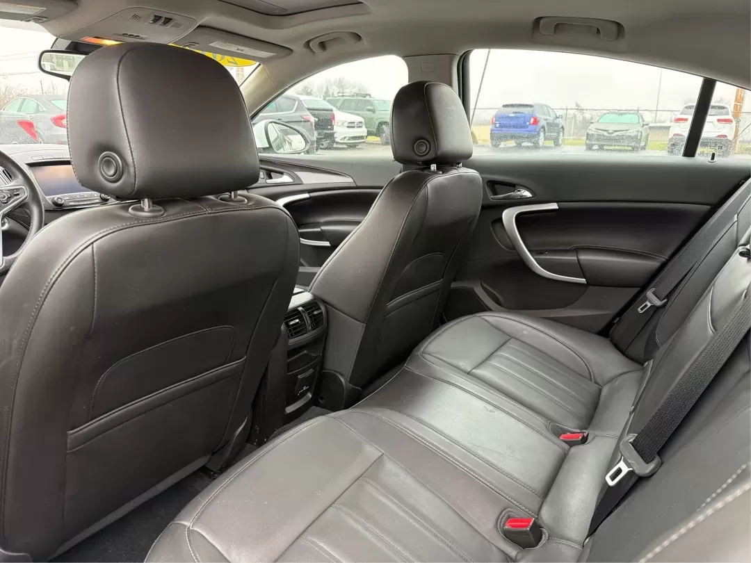 2016 Buick Regal Turbo Premium II (2G4GS5GX7G9) with an 2L I-4 gasoline direct injection engine, located at 8750 N County Rd 25A, Piqua, OH, 45356, (937) 908-9800, 40.164391, -84.232513 - **Discover the Perfect Blend of Luxury and Affordability with This 2016 Buick Regal at Advantage Car and Credit Piqua!**<br /> <br /> Are you in the market for a sophisticated sedan that effortlessly combines style, comfort, and performance? Look no further than this stunning 2016 Buick Regal Turbo - Photo#10