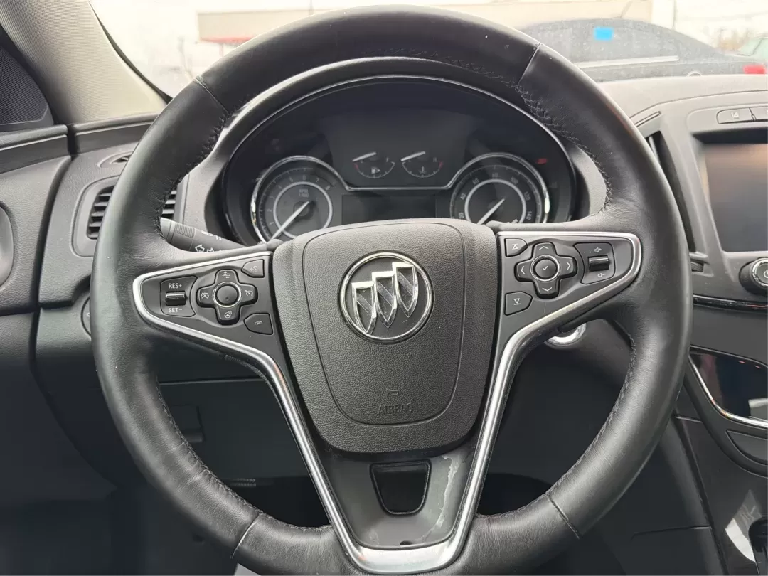 2016 Buick Regal Turbo Premium II (2G4GS5GX7G9) with an 2L I-4 gasoline direct injection engine, located at 8750 N County Rd 25A, Piqua, OH, 45356, (937) 908-9800, 40.164391, -84.232513 - **Discover the Perfect Blend of Luxury and Affordability with This 2016 Buick Regal at Advantage Car and Credit Piqua!**<br /> <br /> Are you in the market for a sophisticated sedan that effortlessly combines style, comfort, and performance? Look no further than this stunning 2016 Buick Regal Turbo - Photo#16