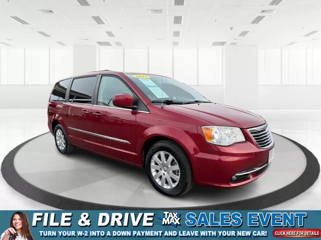 2015 Chrysler Town and Country Touring (2C4RC1BG4FR) with an 3.6L V-6 DOHC engine, located at 8750 N County Rd 25A, Piqua, OH, 45356, (937) 908-9800, 40.164391, -84.232513 - If you're searching for the perfect family vehicle that combines spaciousness, comfort, and advanced features, look no further than the 2015 Chrysler Town and Country Touring van available at Advantage Car and Credit in Piqua, OH. This passenger van is an ideal solution for growing families who ne - Photo#0