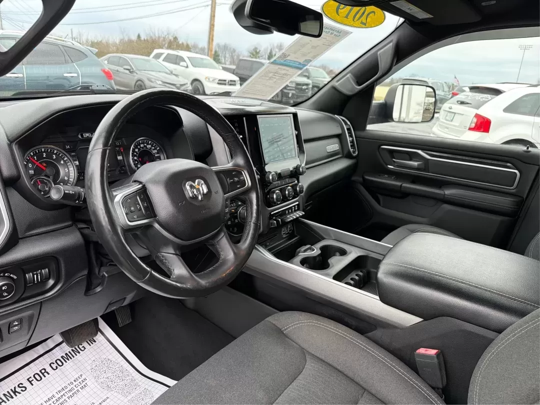 2019 Ram 1500 Big Horn/Lone Star Crew Cab 4x4 5'7 Box (1C6SRFFT9KN) with an Other engine, located at 1184 Kauffman Ave, Fairborn, OH, 45324, (937) 908-9800, 39.807072, -84.030914 - **Unleash Your Adventure with This 2019 Ram 1500 Big Horn/Lone Star Crew Cab in Patriot Blue Pearlcoat!**<br /> <br /> Are you ready to elevate your lifestyle with a truck that can handle both your daily commute and weekend adventures? This 2019 Ram 1500 Big Horn/Lone Star Crew Cab is the perfect co - Photo#9