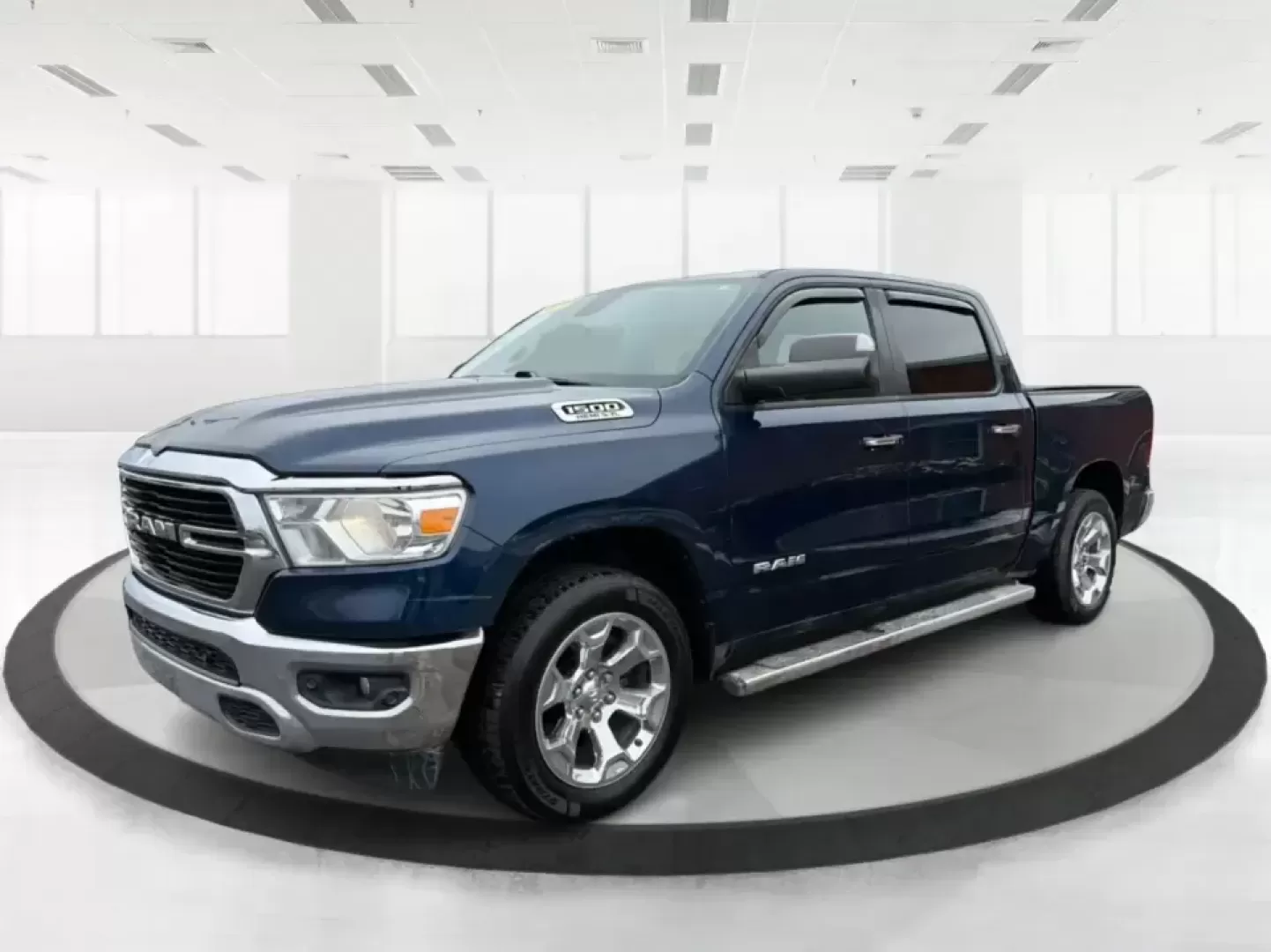 2019 Ram 1500 Big Horn/Lone Star Crew Cab 4x4 5'7 Box (1C6SRFFT9KN) with an 5.7L V8 OHV 16V engine, 8A transmission, located at 880 E. National Road, Vandalia, OH, 45377, (937) 908-9800, 39.891918, -84.183594 - **Unleash Your Adventure with This 2019 Ram 1500 Big Horn/Lone Star Crew Cab in Patriot Blue Pearlcoat!**<br /> <br /> Are you ready to elevate your lifestyle with a truck that can handle both your daily commute and weekend adventures? This 2019 Ram 1500 Big Horn/Lone Star Crew Cab is the perfect co - Photo#8