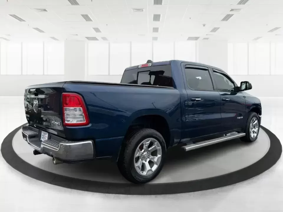 2019 Ram 1500 Big Horn/Lone Star Crew Cab 4x4 5'7 Box (1C6SRFFT9KN) with an 5.7L V8 OHV 16V engine, 8A transmission, located at 8750 N County Rd 25A, Piqua, OH, 45356, (937) 908-9800, 40.164391, -84.232513 - **Unleash Your Adventure with This 2019 Ram 1500 Big Horn/Lone Star Crew Cab in Patriot Blue Pearlcoat!**<br /> <br /> Are you ready to elevate your lifestyle with a truck that can handle both your daily commute and weekend adventures? This 2019 Ram 1500 Big Horn/Lone Star Crew Cab is the perfect co - Photo#2