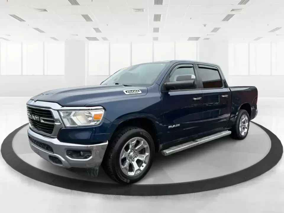 2019 Ram 1500 Big Horn/Lone Star Crew Cab 4x4 5'7 Box (1C6SRFFT9KN) with an 5.7L V8 OHV 16V engine, 8A transmission, located at 8750 N County Rd 25A, Piqua, OH, 45356, (937) 908-9800, 40.164391, -84.232513 - **Unleash Your Adventure with This 2019 Ram 1500 Big Horn/Lone Star Crew Cab in Patriot Blue Pearlcoat!**<br /> <br /> Are you ready to elevate your lifestyle with a truck that can handle both your daily commute and weekend adventures? This 2019 Ram 1500 Big Horn/Lone Star Crew Cab is the perfect co - Photo#8