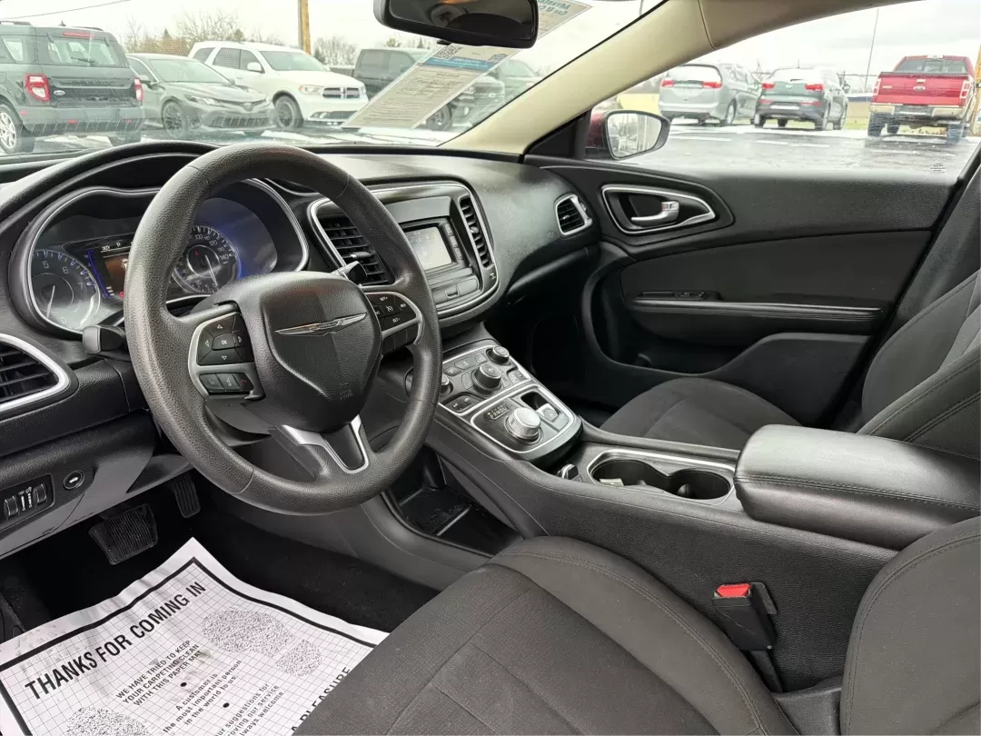 2015 Chrysler 200 Limited (1C3CCCAB7FN) with an Other engine, located at 1099 N County Rd 25A , Troy, OH, 45373, (937) 908-9800, 40.057079, -84.212883 - **Discover the Perfect Blend of Style and Comfort with the 2015 Chrysler 200 at Advantage Car and Credit - Troy!**<br /> <br /> Are you seeking a dependable sedan that can comfortably handle your daily commute while also adapting to weekend adventures? Look no further than this stunning 2015 Chrysle - Photo#9