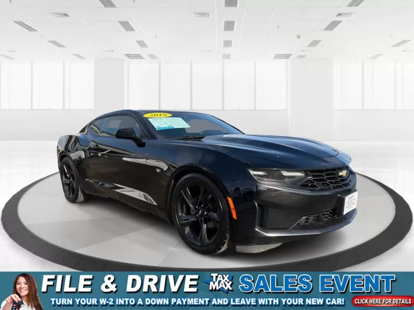 2019 Chevrolet Camaro (1G1FB1RS8K0) with an Other engine, located at 1230 East Main St, Xenia, OH, 45385, (937) 908-9800, 39.688026, -83.910172 - **Unleash Your Inner Adventurer with the 2019 Chevrolet Camaro 1LT at Advantage Car and Credit - Piqua!**<br /> <br /> Are you ready to take your driving experience to the next level? Whether you're seeking the thrill of the open road on weekends or need a stylish and reliable coupe for your daily c - Photo#0