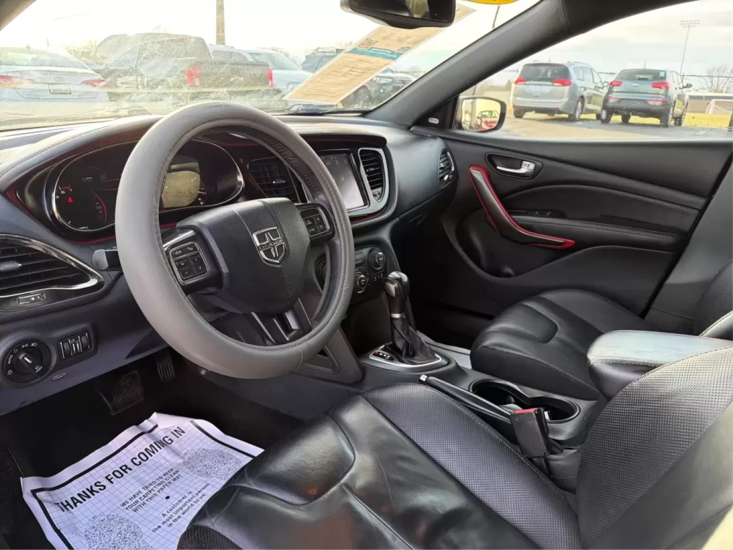 2015 Dodge Dart GT (1C3CDFEB4FD) with an MultiAir 2.4L I-4 variable valve control engine, located at 8750 N County Rd 25A, Piqua, OH, 45356, (937) 908-9800, 40.164391, -84.232513 - Are you in the market for a reliable vehicle that balances style, performance, and practicality? Look no further than the stunning 2015 Dodge Dart GT, available now at Advantage Car and Credit in New Carlisle, OH. This sedan is perfect for anyone seeking a vehicle that can handle daily commutes, fam - Photo#9