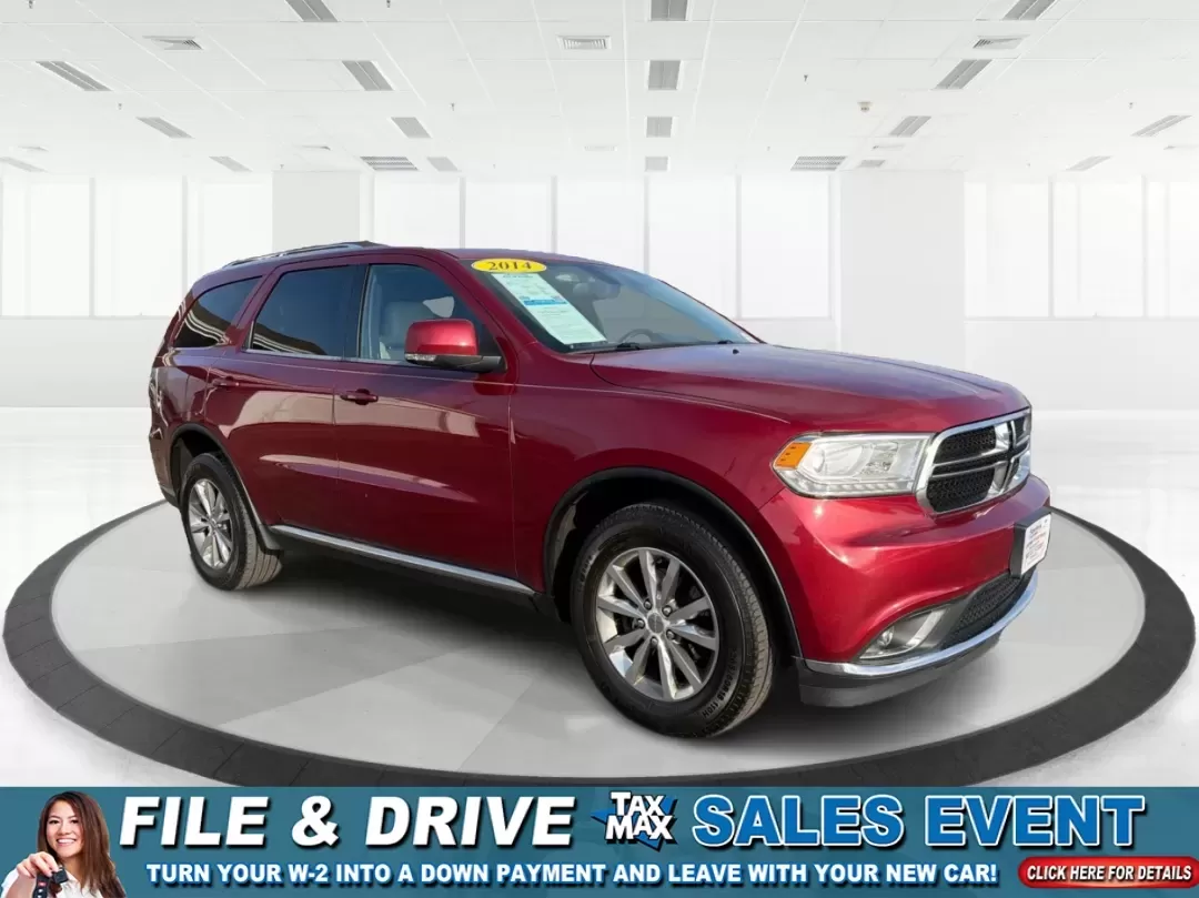 2014 Dodge Durango Limited (1C4RDJDG8EC) with an Other engine, located at 8750 N County Rd 25A, Piqua, OH, 45356, (937) 908-9800, 40.164391, -84.232513 - **Explore the Open Road in Style: 2014 Dodge Durango Limited Your Adventure Awaits!**<br /> <br /> Are you ready to elevate your driving experience? The 2014 Dodge Durango Limited, available at Advantage Car and Credit - Piqua, is the perfect blend of comfort, power, and versatility for families an - Photo#0