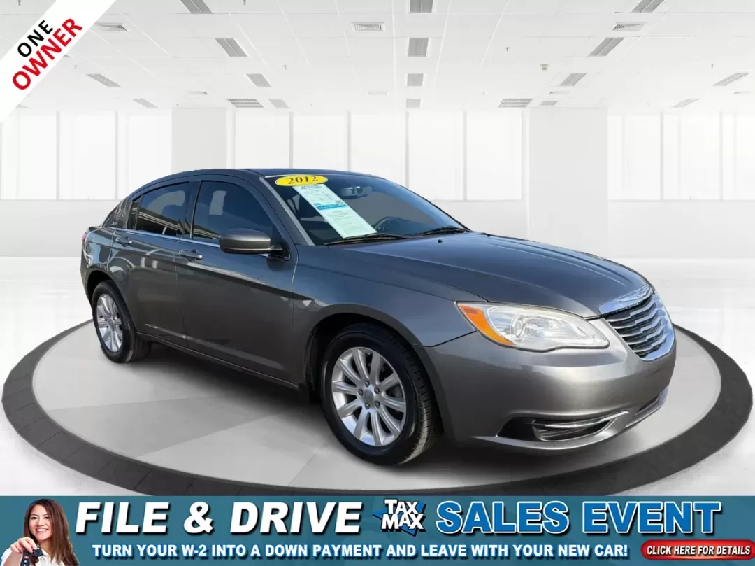 2012 Chrysler 200 Touring (1C3CCBBG2CN) with an Other engine, located at 880 E. National Road, Vandalia, OH, 45377, (937) 908-9800, 39.891918, -84.183594 - Discover the perfect blend of style, comfort, and affordability with the 2012 Chrysler 200 Touring sedan, available now at Advantage Car and Credit in Vandalia, OH. This vehicle is ideal for budget-conscious buyers seeking a reliable ride for daily commutes or weekend adventures. With its sleek Tung - Photo#0