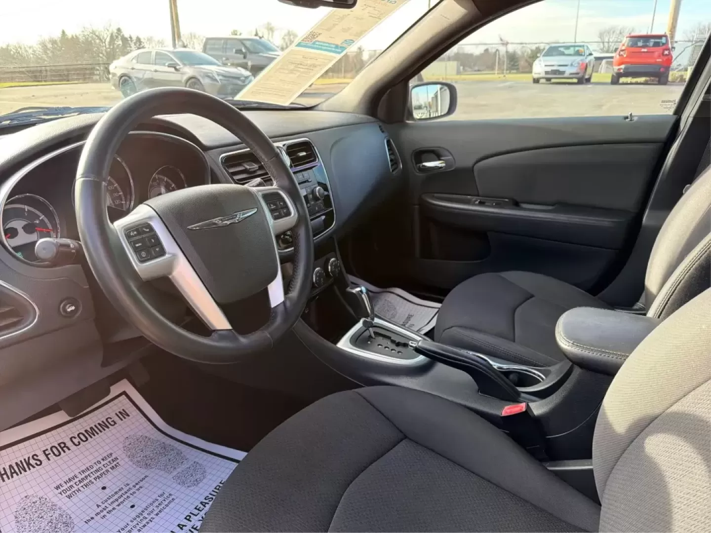 2012 Chrysler 200 Touring (1C3CCBBG2CN) with an 3.6L V6 DOHC 24V FFV engine, 6-Speed Automatic transmission, located at 880 E. National Road, Vandalia, OH, 45377, (937) 908-9800, 39.891918, -84.183594 - Discover the perfect blend of style, comfort, and affordability with the 2012 Chrysler 200 Touring sedan, available now at Advantage Car and Credit in Vandalia, OH. This vehicle is ideal for budget-conscious buyers seeking a reliable ride for daily commutes or weekend adventures. With its sleek Tung - Photo#9