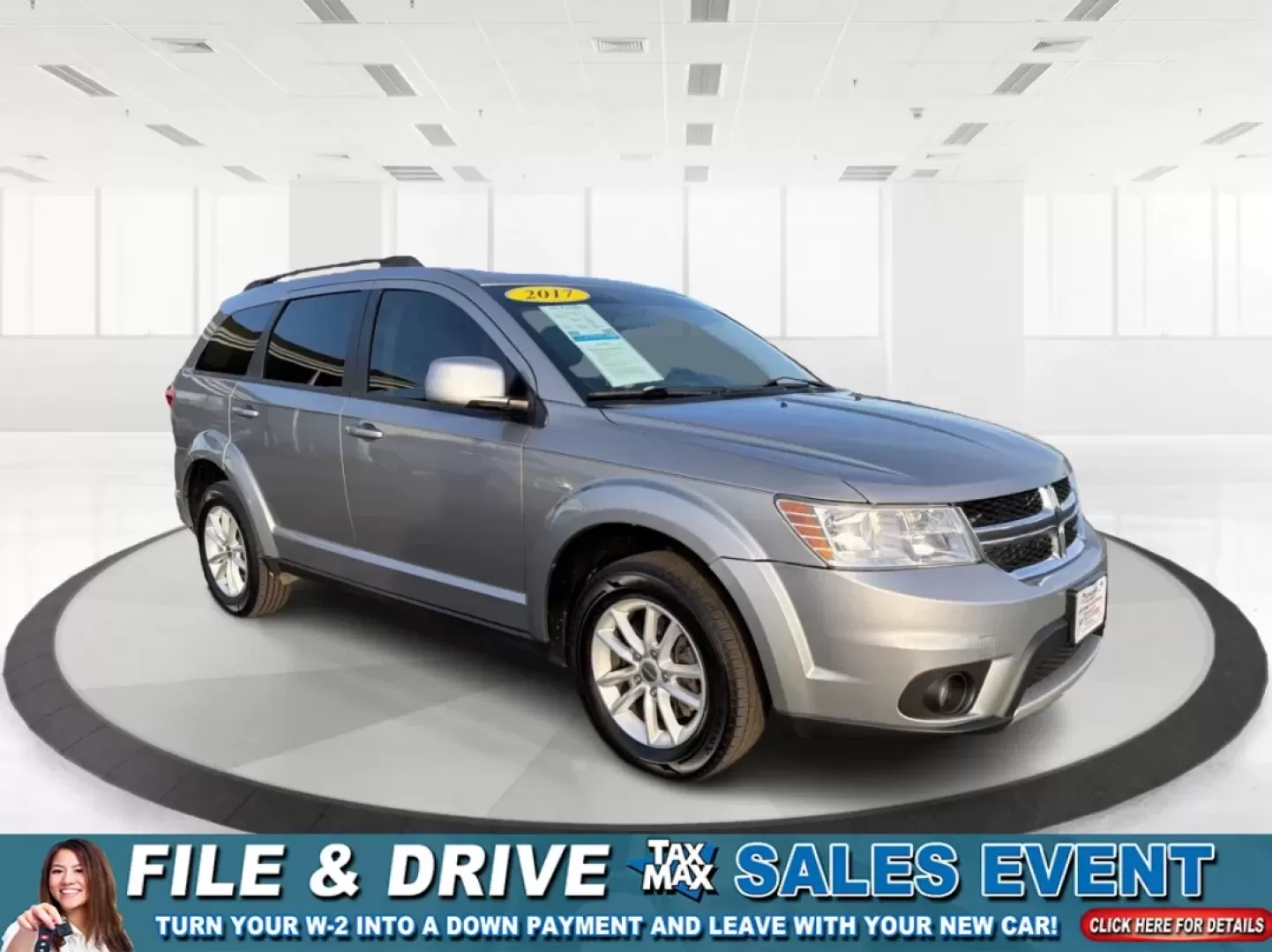 2017 Dodge Journey SXT AWD (3C4PDDBGXHT) with an Pentastar 3.6L V-6 DOHC engine, 6A transmission, located at 880 E. National Road, Vandalia, OH, 45377, (937) 908-9800, 39.891918, -84.183594 - Are you ready to elevate your family adventures or tackle your daily commutes with style and confidence? Look no further than this exceptional **2017 Dodge Journey SXT AWD**. Perfectly suited for growing families or those who crave weekend getaways, this SUV combines versatility, comfort, and perfor - Photo#0