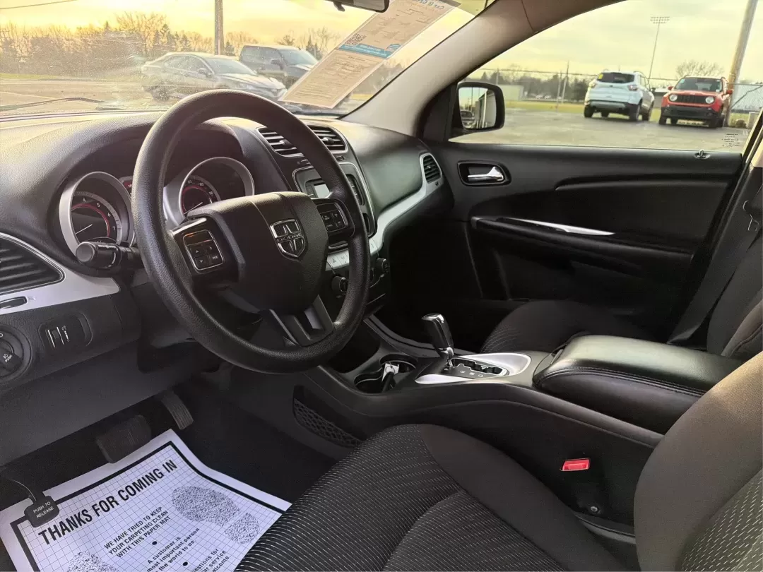 2017 Dodge Journey SXT AWD (3C4PDDBGXHT) with an Pentastar 3.6L V-6 DOHC engine, located at 880 E. National Road, Vandalia, OH, 45377, (937) 908-9800, 39.891918, -84.183594 - Are you ready to elevate your family adventures or tackle your daily commutes with style and confidence? Look no further than this exceptional **2017 Dodge Journey SXT AWD**. Perfectly suited for growing families or those who crave weekend getaways, this SUV combines versatility, comfort, and perfor - Photo#9