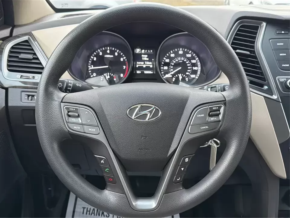 2017 Hyundai Santa Fe 2.4L (5NMZTDLB2HH) with an Theta II 2.4L I-4 gasoline direct injection engine, 6A transmission, located at 4508 South Dixie Dr, Moraine, OH, 45439, (937) 908-9800, 39.689976, -84.218452 - **Elevate Your Family Adventures with the 2017 Hyundai Santa Fe at Advantage Car and Credit!**<br /> <br /> Are you searching for the perfect vehicle to accommodate your growing family or to enhance your weekend getaways? Look no further! The 2017 Hyundai Santa Fe is a versatile and spacious SUV des - Photo#16