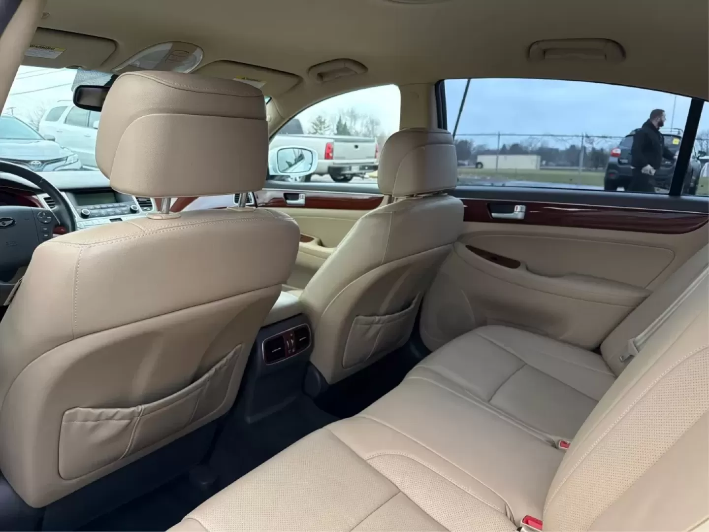 2014 Hyundai Genesis 3.8 (KMHGC4DD8EU) with an 3.8L V-6 gasoline direct injection engine, 6-Speed Automatic transmission, located at 880 E. National Road, Vandalia, OH, 45377, (937) 908-9800, 39.891918, -84.183594 - Elevate your lifestyle with the perfect blend of luxury and reliability! Introducing the stunning 2014 Hyundai Genesis 3.8, a sedan that effortlessly merges comfort with performance. This vehicle is ideal for those who seek a refined driving experience, whether you're commuting to work, picking up t - Photo#10