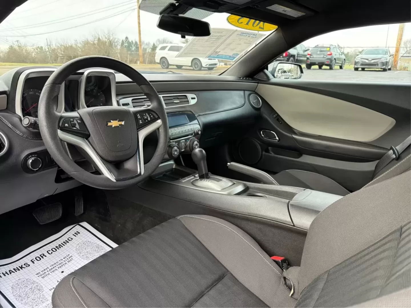 2013 Chevrolet Camaro 2LS (2G1FA1E35D9) with an 3.6L V-6 gasoline direct injection engine, located at 8750 N County Rd 25A, Piqua, OH, 45356, (937) 908-9800, 40.164391, -84.232513 - Experience the thrill of the open road with the 2013 Chevrolet Camaro 2LS, an exhilarating coupe that effortlessly blends style, performance, and practicality. Ideal for weekend adventures, daily commuting, or simply turning heads as you cruise through Troy, OH, this vehicle is built for those who a - Photo#9