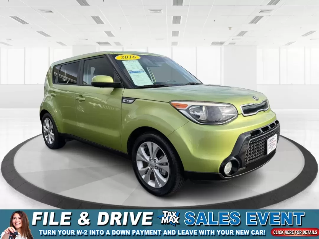2016 Kia Soul + (KNDJP3A52G7) with an 2L I-4 gasoline direct injection engine, located at 8750 N County Rd 25A, Piqua, OH, 45356, (937) 908-9800, 40.164391, -84.232513 - **Experience Versatility and Style with the 2016 Kia Soul at Advantage Car and Credit!**<br /> <br /> Are you looking for a vehicle that seamlessly blends practicality with a vibrant lifestyle? The 2016 Kia Soul is the perfect companion for your daily commutes, weekend getaways, or family outings. W - Photo#0