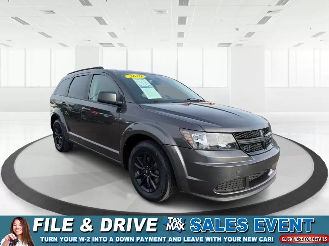 2020 Dodge Journey SE Value (3C4PDCABXLT) with an Tigershark MultiAir 2.4L I-4 DOHC engine, located at 401 Woodman Dr, Riverside, OH, 45431, (937) 908-9800, 39.760899, -84.123421 - **Discover Adventure with the 2020 Dodge Journey SE Value - Perfect for Your Family Road Trips!**<br /> <br /> Are you ready to elevate your family's adventures or daily commutes? Look no further than the 2020 Dodge Journey SE Value SUV, available now at Advantage Car and Credit - Riverside! This ve - Photo#0