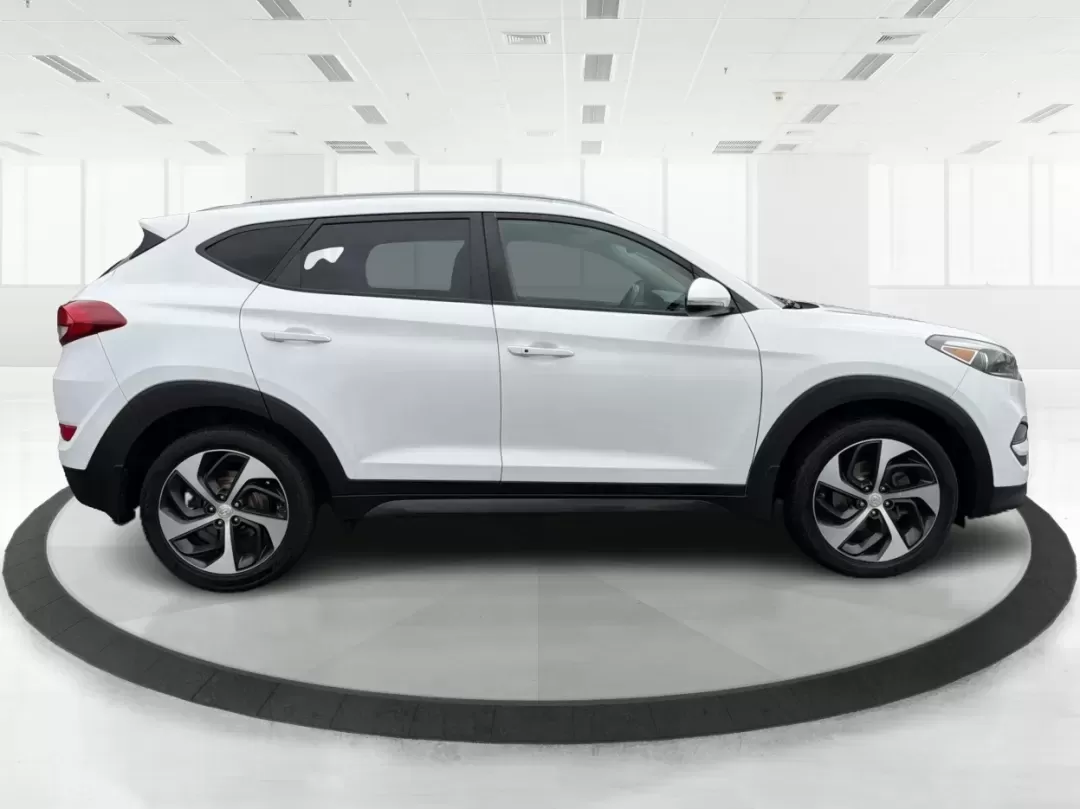 2016 Hyundai Tucson Sport (KM8J3CA26GU) with an 1.6L I-4 gasoline direct injection engine, located at 1230 East Main St, Xenia, OH, 45385, (937) 908-9800, 39.688026, -83.910172 - Discover a world of adventure with the 2016 Hyundai Tucson Sport, the perfect SUV for active families and weekend explorers alike! With its stylish Dazzling White exterior and spacious interior, this vehicle is designed for those who crave both comfort and versatility. Whether you're navigating thro - Photo#1