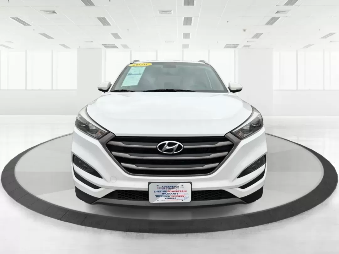 2016 Hyundai Tucson Sport (KM8J3CA26GU) with an 1.6L I-4 gasoline direct injection engine, located at 1230 East Main St, Xenia, OH, 45385, (937) 908-9800, 39.688026, -83.910172 - Discover a world of adventure with the 2016 Hyundai Tucson Sport, the perfect SUV for active families and weekend explorers alike! With its stylish Dazzling White exterior and spacious interior, this vehicle is designed for those who crave both comfort and versatility. Whether you're navigating thro - Photo#7
