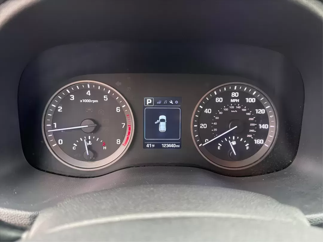 2016 Hyundai Tucson Sport (KM8J3CA26GU) with an 1.6L I-4 gasoline direct injection engine, located at 1230 East Main St, Xenia, OH, 45385, (937) 908-9800, 39.688026, -83.910172 - Discover a world of adventure with the 2016 Hyundai Tucson Sport, the perfect SUV for active families and weekend explorers alike! With its stylish Dazzling White exterior and spacious interior, this vehicle is designed for those who crave both comfort and versatility. Whether you're navigating thro - Photo#15